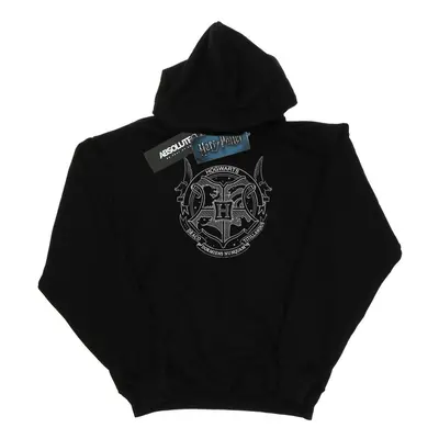 (XXL, Black) Harry Potter Mens Hogwarts Seal Hoodie