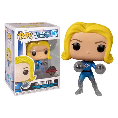 Fantastic Four Invisible Girl Translucent US Excl Pop! Vinyl