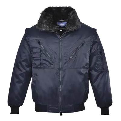 (XXL, Navy) Portwest Mens Pilot Jacket