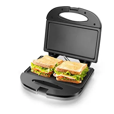 Aigostar Deep Fill Toastie Maker, Small Fit Sandwich Toaster Non-Stick Plates with Flat Surface,