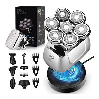 Head Shavers for Men, 7D Electric Head Shaver for Bald Men, in Wet & Dry Skull Shavers Head Razo