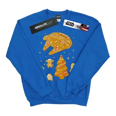 (S, Royal Blue) Star Wars Womens/Ladies Gingerbread Rebels Sweatshirt