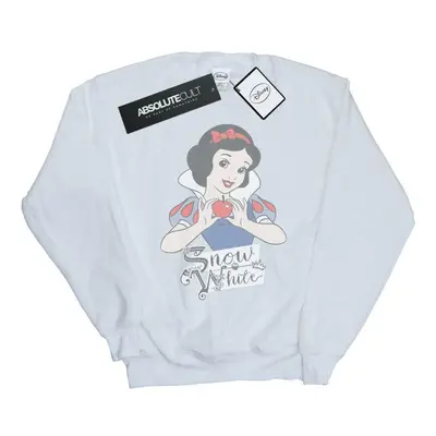 (XXL, White) Disney Princess Womens/Ladies Snow White Apple Sweatshirt