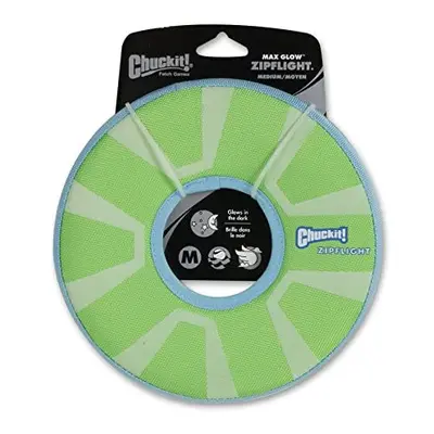 Chuckit! CI Zipflight Max Glow Dog Toy, cm, Medium