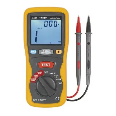 Sealey TA319 Digital Insulation Tester