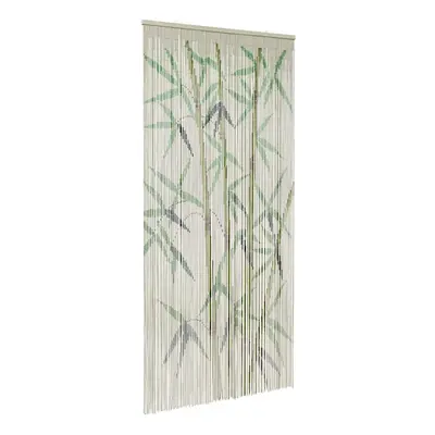 (Green, x cm) vidaXL Insect Door Curtain 90x200cm Elegant Quiet Fly Screen Multi Patterns