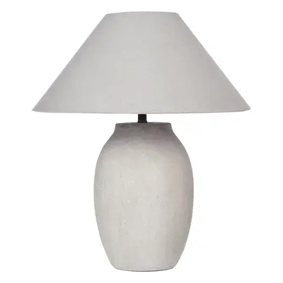 Table Lamp GRALIWDO Ceramic Light Grey