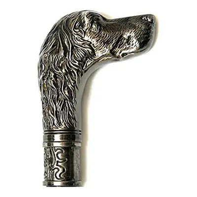 Vintage Style Dog's Head Mens Ladies Walking Stick Walking Cane