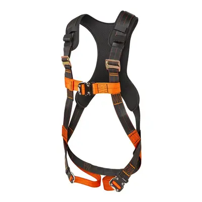 (S-M-L, Black/Orange) Portwest FP71 Point Safety Harness