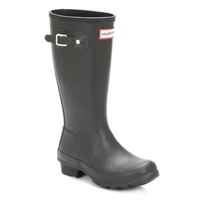 (UK Kids) Hunter Original Kids Black Wellington Boots