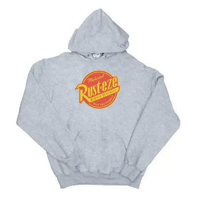 (S, Sports Grey) Disney Mens Cars Rust-Eze Logo Hoodie