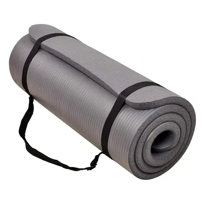 GoCloud All-Purpose 1-Inch Extra Thick High Density Anti-Tear Exercise Yoga Mat with Carrying St