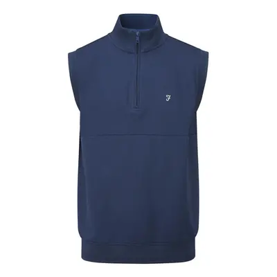 (XXL, Regatta Blue) Farah Mens Clint Sleeveless Midlayer