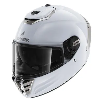 (XL) Shark Spartan RS Blank Gloss White / Silver