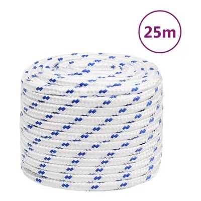 (white and blue, mm/ m) Marine Rope Dock Coil Boat Line Polypropylene Rope Multi Sizes Multi Col