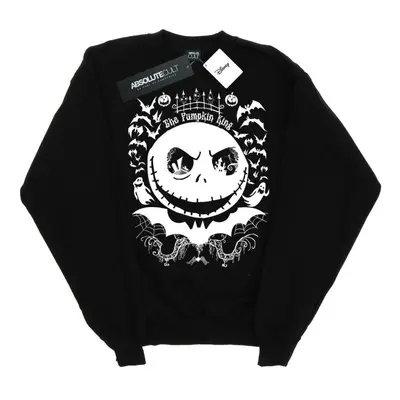 (XXL, Black) Disney Womens/Ladies Nightmare Before Christmas Jack The Pumpkin King Sweatshirt