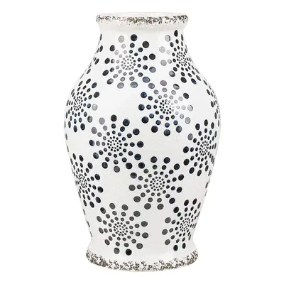 Flower Vase NEMEA Stoneware cm White