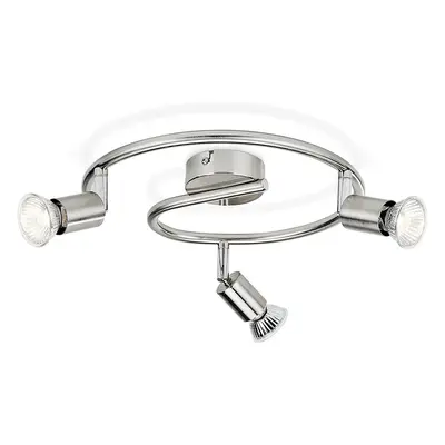 Signify Philips Essentials Limbali Spot bar/Tube Light-Nickel (Requires 3x50W 230V GU10 Bulb)