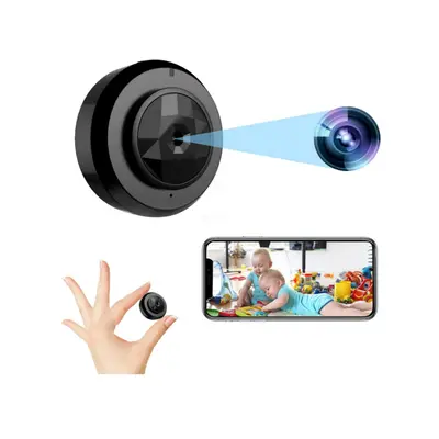 Chronus Mini Spy Camera Hidden Camera, WiFi Portable Nanny Camera, HD 1080P Home Security Survei