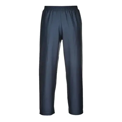 (S, Navy) Portwest Mens Sealtex Waterproof Trousers