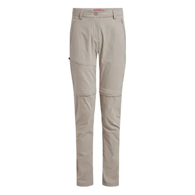 (16 UK L, Soft Mushroom) Craghoppers Womens/Ladies Pro III Nosilife Convertible Trousers