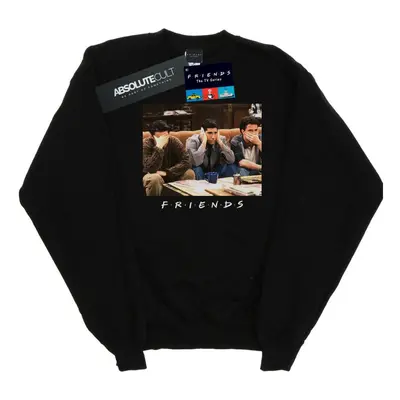 (4XL, Black) Friends Mens Three Wise Guys Sweatshirt