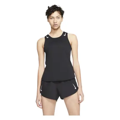 (S) Nike AeroSwift Womens Running Singlet - Black