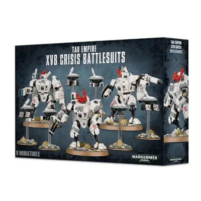 Tau Empire - XV8 Crisis Battlesuits Warhammer 40K Box