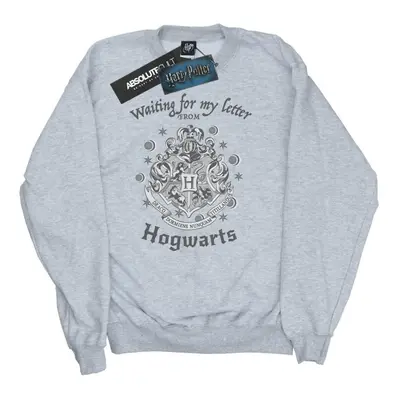 (XXL, Heather Grey) Harry Potter Womens/Ladies Hogwarts Waiting For My Letter Sweatshirt