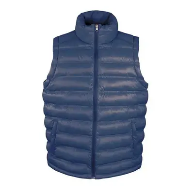 (S, Navy) Result Mens Urban Ice Bird Padded Gilet