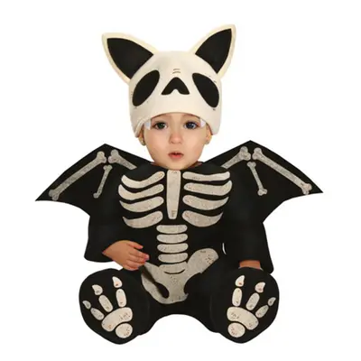 (18 to months) Baby skeleton bat costume