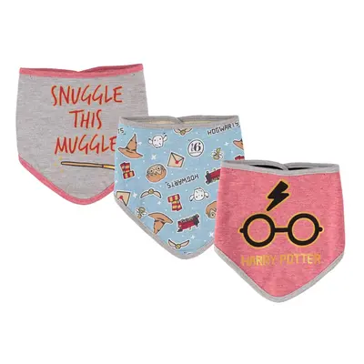 Harry Potter Baby Unisex Bandana Bibs Three Pack Baby gift for girls a