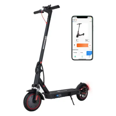 (HITWAY EV10K PRO Electric Scooter App Control, 10'' Foldable 500W E Scooter Adults) Electric Sc