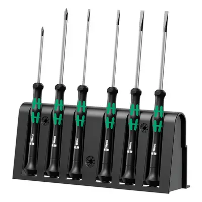 Wera Kraftform 2035/6 B Micro Screwdriver Set - Slotted Phillips