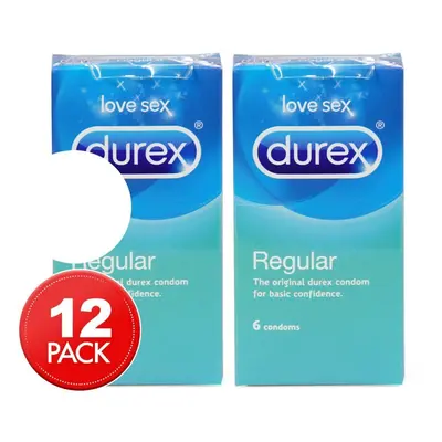 10pcs Durex Regular Condoms - Packs