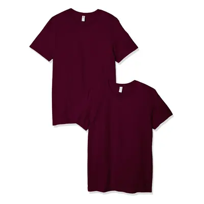 Fruit of the Loom Men's Crew T-Shirt (2 Pack) Wild Plum Large