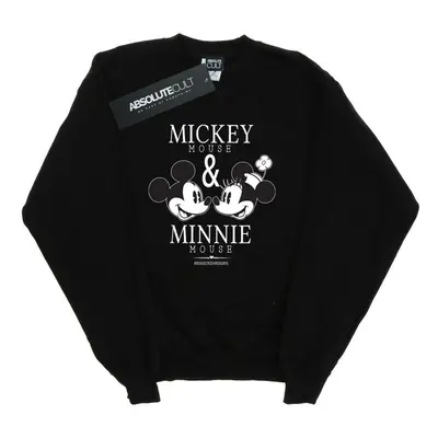 (XXL, Black) Disney Womens/Ladies Mickey And Minnie Mouse Mousecrush Mondays Sweatshirt