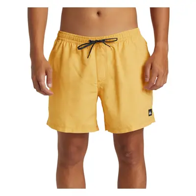 (S, Radient Yellow) Quiksilver Mens Everyday Delux Volley 15" Swim Swimming Trunks Shorts