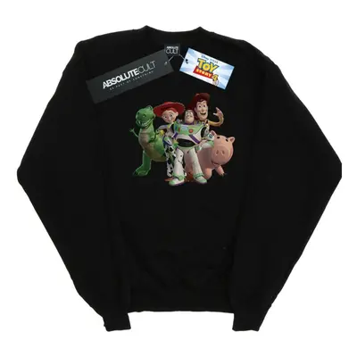 (L, Black) Disney Mens Toy Story Group Sweatshirt