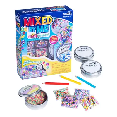 Crazy Aarons Thinking Putty Hide Inside! Mixed by Me Kit - Create Mix Mold Fun Activity Set Mix-