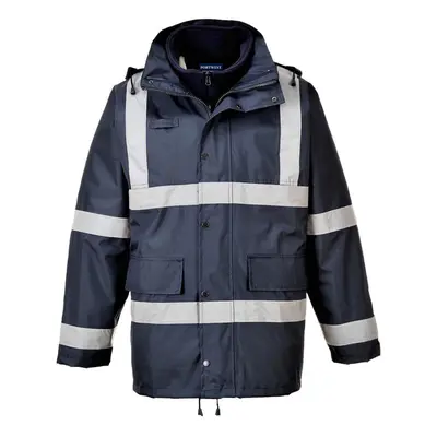 (L, Navy) Portwest Mens Iona in Traffic Jacket