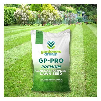 20Kg Gardeners Dream General Purpose Premium Quality Garden Lawn Grass Seed