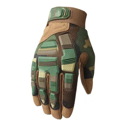 (Dark Green, M) New Outdoor Tactical Gloves Taktische Handschuhe Gloves Bicycle Bike Motorcycle 