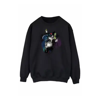 (S, Black) Disney Womens/Ladies Villains Sweatshirt