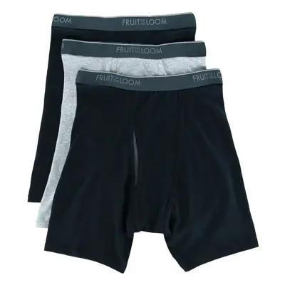 Fruit of the Loom Coolzone Boxer Briefs - Pack (3BL7601) L/Black/Gre