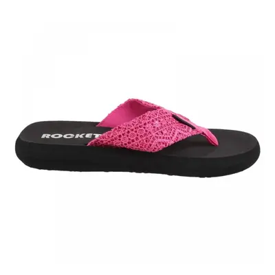 (8 (Adults')) Spotlight Lima | Pink | Ladies Toe-Post Flip-Flops