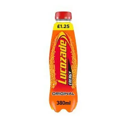 Lucozade Energy Drink Original 380ml (Pack of 24)