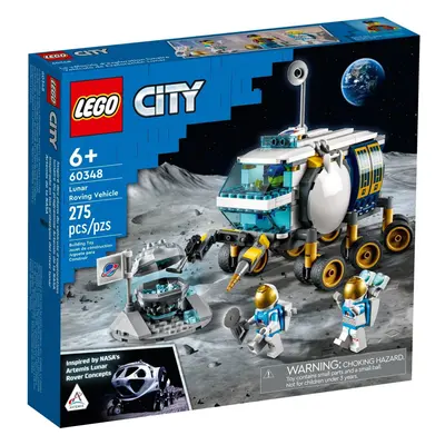 LEGO City Lunar Roving Vehicle Outer Space Toy, NASA Inspired Set for Kids Plus Years Old with A