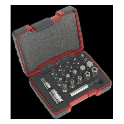 TRX-P* & Security TRX-TS* Bit Set 23pc 1/4" & 3/8"Sq Drive