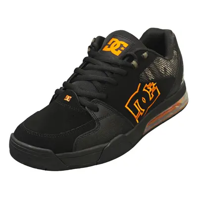 (9) DC Shoes Versatile Mens Skate Trainers in Black Orange